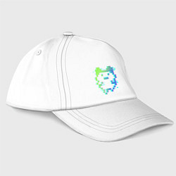 Бейсболка Пикачу цифровая ностальгия, цвет: белый