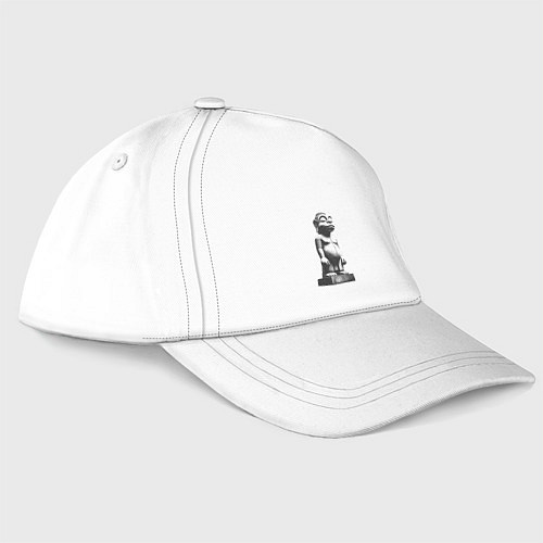 Бейсболка Истукан / Белый – фото 1