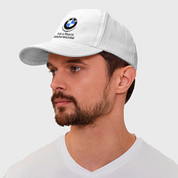 Бейсболка BMW Driving Machine, цвет: белый — фото 2