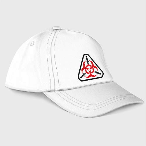 Бейсболка Двенадцать обезьян / Белый – фото 1