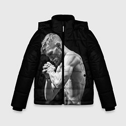 Куртка зимняя для мальчика Conor McGregor: Mono, цвет: 3D-светло-серый
