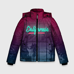 Куртка зимняя для мальчика California, цвет: 3D-красный