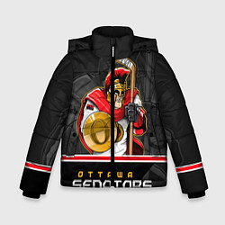 Куртка зимняя для мальчика Ottawa Senators, цвет: 3D-светло-серый