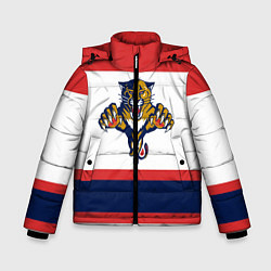 Куртка зимняя для мальчика Florida Panthers, цвет: 3D-красный