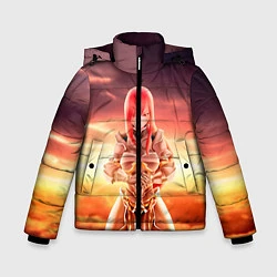 Куртка зимняя для мальчика Fairy Tail, цвет: 3D-светло-серый