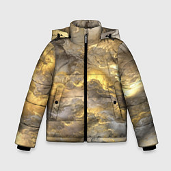 Куртка зимняя для мальчика Грандж, цвет: 3D-черный