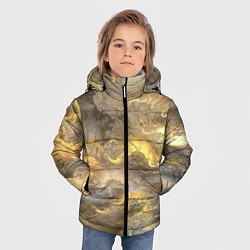 Куртка зимняя для мальчика Грандж, цвет: 3D-черный — фото 2