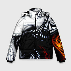 Куртка зимняя для мальчика Abrupt, цвет: 3D-светло-серый