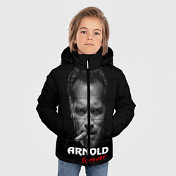 Куртка зимняя для мальчика Arnold forever, цвет: 3D-красный — фото 2