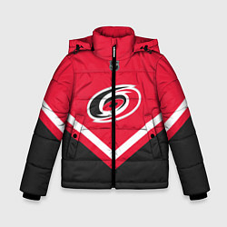 Куртка зимняя для мальчика NHL: Carolina Hurricanes, цвет: 3D-светло-серый