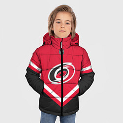 Куртка зимняя для мальчика NHL: Carolina Hurricanes цвета 3D-черный — фото 2