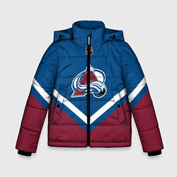 Куртка зимняя для мальчика NHL: Colorado Avalanche, цвет: 3D-светло-серый