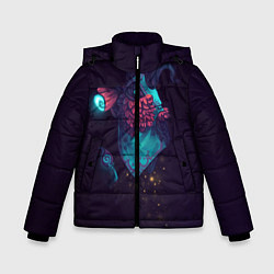 Куртка зимняя для мальчика Crab, цвет: 3D-черный
