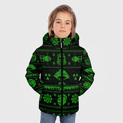 Куртка зимняя для мальчика Ядерная зима, цвет: 3D-черный — фото 2