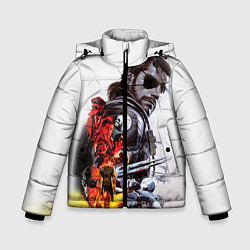 Куртка зимняя для мальчика Metal gear solid 2, цвет: 3D-черный