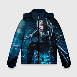 Куртка зимняя для мальчика Metal gear solid 4, цвет: 3D-черный