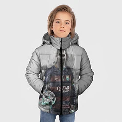 Куртка зимняя для мальчика Lionel Messi, цвет: 3D-красный — фото 2