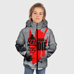 Куртка зимняя для мальчика Snowboarding, цвет: 3D-красный — фото 2
