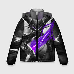 Куртка зимняя для мальчика Kassadin, цвет: 3D-черный
