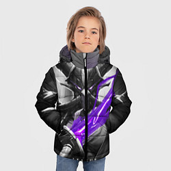 Куртка зимняя для мальчика Kassadin, цвет: 3D-черный — фото 2