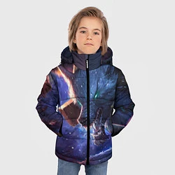 Куртка зимняя для мальчика Warwick, цвет: 3D-красный — фото 2