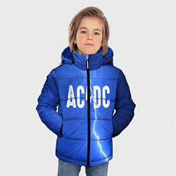 Куртка зимняя для мальчика AC/DC: Lightning, цвет: 3D-черный — фото 2