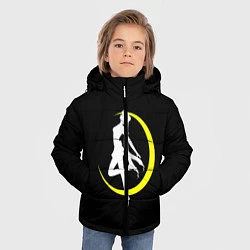 Куртка зимняя для мальчика Сейлор Мун, цвет: 3D-черный — фото 2