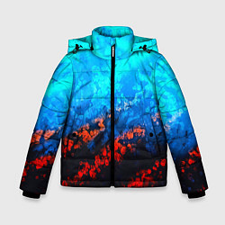 Куртка зимняя для мальчика Still waiting neon, цвет: 3D-черный
