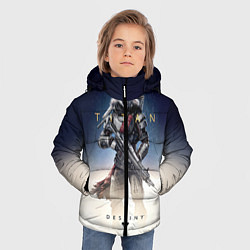 Куртка зимняя для мальчика Destiny: Titan, цвет: 3D-черный — фото 2
