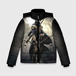 Куртка зимняя для мальчика TES 7, цвет: 3D-черный