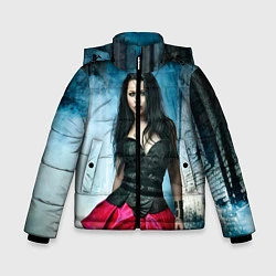 Куртка зимняя для мальчика Evanescence, цвет: 3D-красный