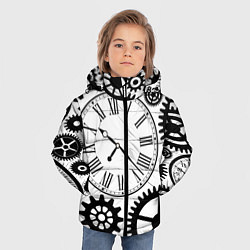 Куртка зимняя для мальчика Время не ждет, цвет: 3D-светло-серый — фото 2