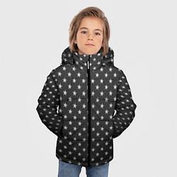 Куртка зимняя для мальчика Black Milk: Stars Black, цвет: 3D-красный — фото 2