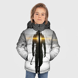 Куртка зимняя для мальчика Гордон Фримен, цвет: 3D-красный — фото 2