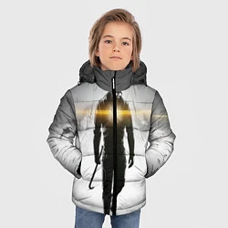 Куртка зимняя для мальчика Гордон Фримен, цвет: 3D-черный — фото 2