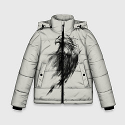 Куртка зимняя для мальчика Дикий орел, цвет: 3D-светло-серый