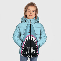 Куртка зимняя для мальчика Shark: Hug me, цвет: 3D-черный — фото 2