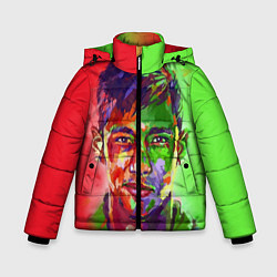 Куртка зимняя для мальчика Neymar Art, цвет: 3D-черный