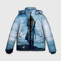 Куртка зимняя для мальчика Battlefield Warrior, цвет: 3D-черный