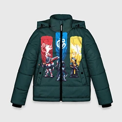 Куртка зимняя для мальчика Destiny: Go, цвет: 3D-красный