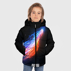Куртка зимняя для мальчика Rocket League, цвет: 3D-красный — фото 2