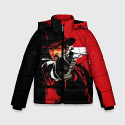 Куртка зимняя для мальчика Red Dead Redemption, цвет: 3D-черный