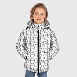 Куртка зимняя для мальчика OnePunchMan, цвет: 3D-черный — фото 2
