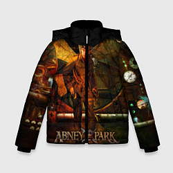 Куртка зимняя для мальчика Abney Park, цвет: 3D-черный