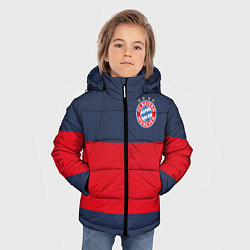 Куртка зимняя для мальчика Bayern Munchen - Red-Blue FCB 2022 NEW, цвет: 3D-красный — фото 2