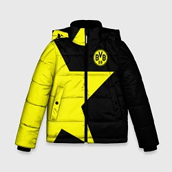Куртка зимняя для мальчика FC Borussia Dortmund: Star, цвет: 3D-черный
