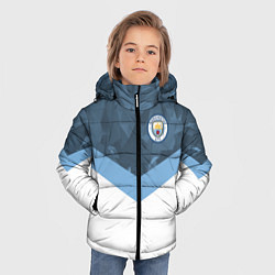 Куртка зимняя для мальчика Manchester City FC: Sport цвета 3D-черный — фото 2