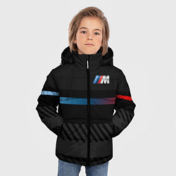 Куртка зимняя для мальчика BMW: Brand Lines, цвет: 3D-черный — фото 2