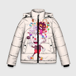Куртка зимняя для мальчика Cuphead: Street Art, цвет: 3D-красный