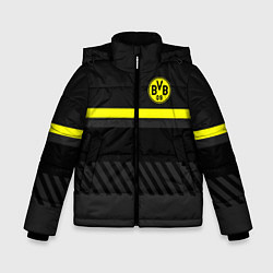Куртка зимняя для мальчика FC Borussia 2018 Original #3, цвет: 3D-светло-серый